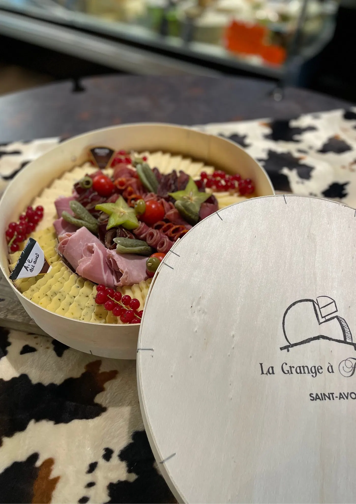 Plateau sur mesure de La Grange à Fromage